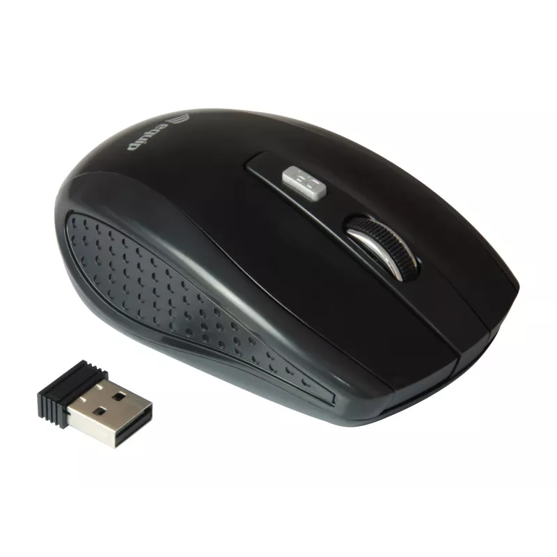 Equip 245104 ποντίκι ταξιδιού αμφίχειρο RF Wireless οπτικό 1600 DPI