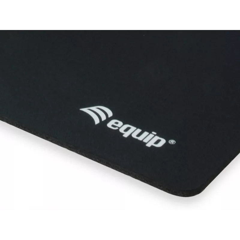 Equip mousepad, μαύρο, μονόχρωμο, νάιλον, λάστιχο, αντιολισθητική βάση