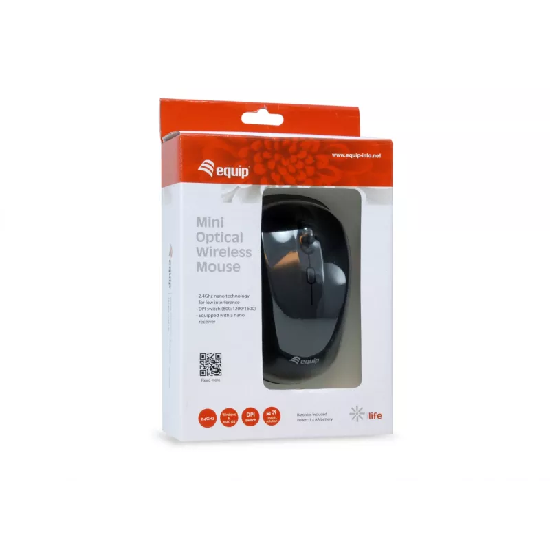 Equip mini οπτικό ασύρματο ποντίκι RF