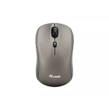 Equip mini οπτικό ασύρματο ποντίκι, αμφίχειρο, οπτικό, RF Wireless, 1600 DPI, γκρι