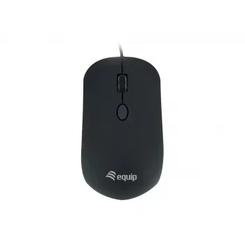 Equip USB Comfort ποντίκι, αμφίχειρο, οπτικό, USB Type-A, 1600 DPI, μαύρο