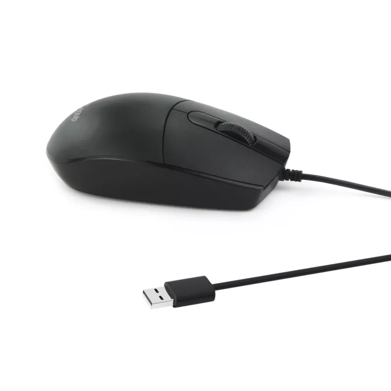 Equip USB Silent ποντίκι, αμφίχειρο, οπτικό, USB Type-A, 1200 DPI, μαύρο