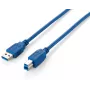 Καλώδιο Equip USB 3.0 Type-A σε Type-B, 3,0 m, μπλε