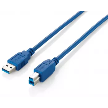 Καλώδιο USB 3.0 Type A σε Type B Equip 128291 1,0 m μπλε