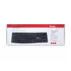 Equip 245213 πληκτρολόγιο γραφείου USB QWERTY ιταλικό μαύρο