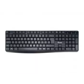 Equip ενσύρματο πληκτρολόγιο USB, διάταξη US/International (QWERTY), full-size (100%), ενσύρματο, USB, QWERTY, μαύρο