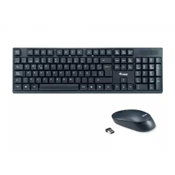 Equip ασύρματο σετ πληκτρολογίου & ποντικιού, διάταξη ES