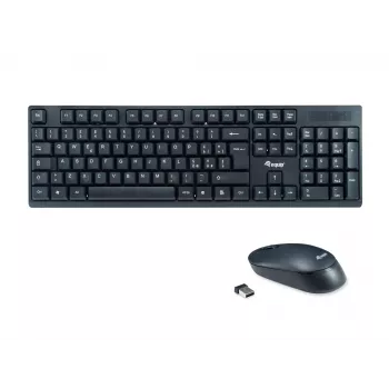 Equip ασύρματο σετ πληκτρολογίου & ποντικιού, διάταξη IT