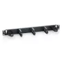 Equip πάνελ διαχείρισης καλωδίων για rack 19 inch, μαύρο (RAL 9005)