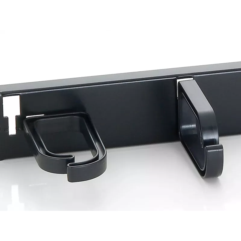 Equip πάνελ διαχείρισης καλωδίων για rack 19 inch, μαύρο (RAL 9005)
