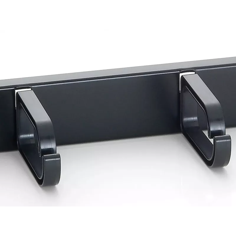 Equip πάνελ διαχείρισης καλωδίων για rack 19 inch, μαύρο (RAL 9005)