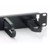 Equip πάνελ διαχείρισης καλωδίων για rack 19 inch, μαύρο (RAL 9005)