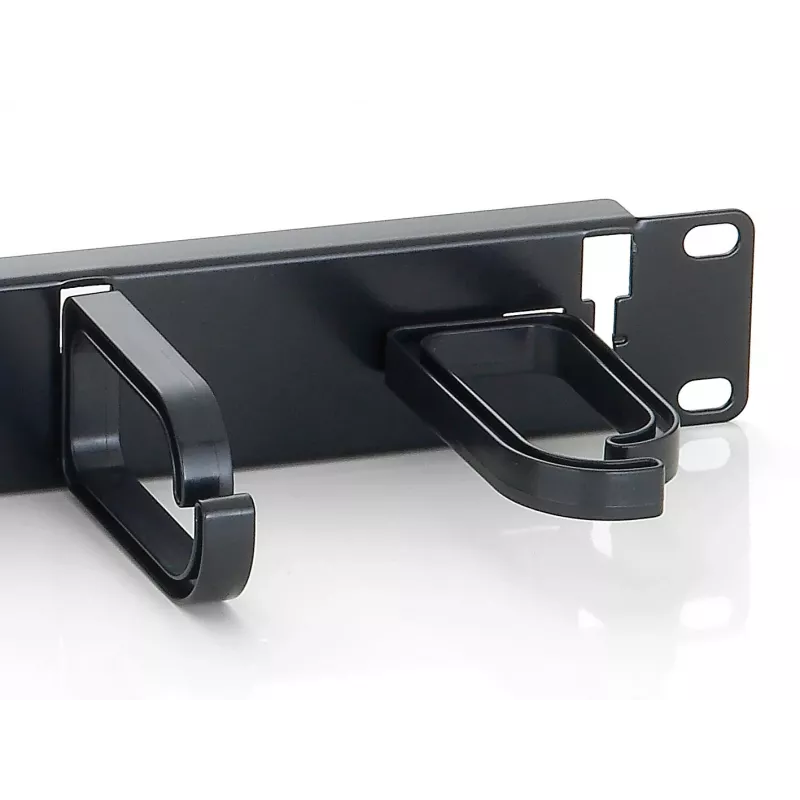 Equip πάνελ διαχείρισης καλωδίων για rack 19 inch, μαύρο (RAL 9005)