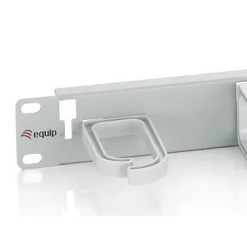 Equip πάνελ διαχείρισης καλωδίων για rack 19 inch, ανοιχτό γκρι (RAL 7035)