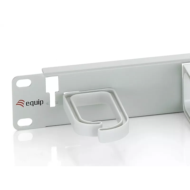 Equip πάνελ διαχείρισης καλωδίων για rack 19 inch, ανοιχτό γκρι (RAL 7035)
