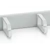 Equip πάνελ διαχείρισης καλωδίων για rack 19 inch, ανοιχτό γκρι (RAL 7035)