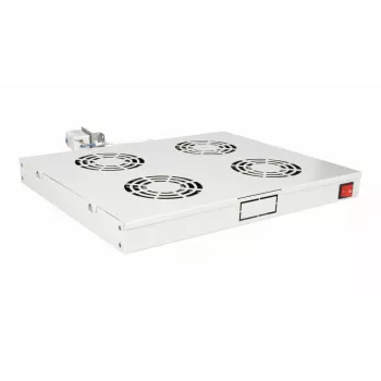 Equip ανεμιστήρες ψύξης 19 inch, 1U, 4FANS, RAL7035 γκρι
