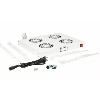 Equip ανεμιστήρες ψύξης 19 inch, 1U, 4FANS, RAL7035 γκρι