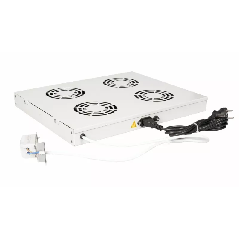 Equip ανεμιστήρες ψύξης 19 inch, 1U, 4FANS, RAL7035 γκρι
