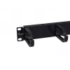 Equip πάνελ διαχείρισης καλωδίων 10 inch, 1U, μαύρο