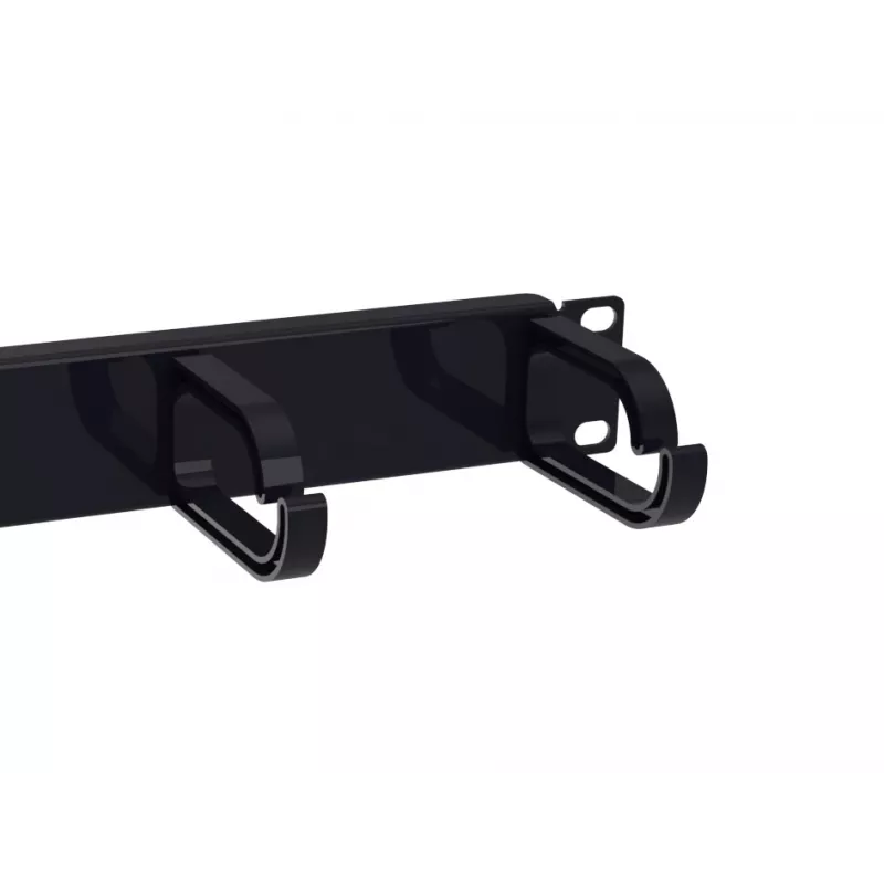 Equip πάνελ διαχείρισης καλωδίων 10 inch, 1U, μαύρο