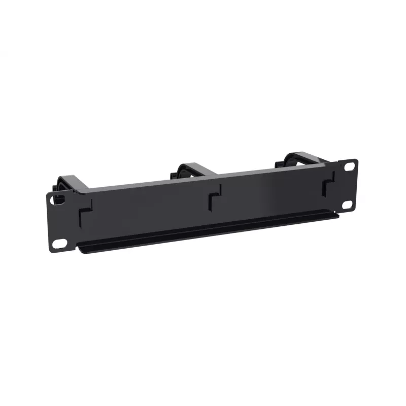 Equip πάνελ διαχείρισης καλωδίων 10 inch, 1U, μαύρο
