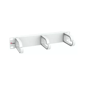 Equip πάνελ διαχείρισης καλωδίων 10 inch, 1U, ανοιχτό γκρι