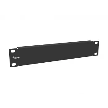 Τυφλό πάνελ Equip 10 inch 1U μαύρο χάλυβας πλάτος 25,4 mm