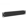 Τυφλό πάνελ Equip 10 inch 1U μαύρο χάλυβας πλάτος 25,4 mm