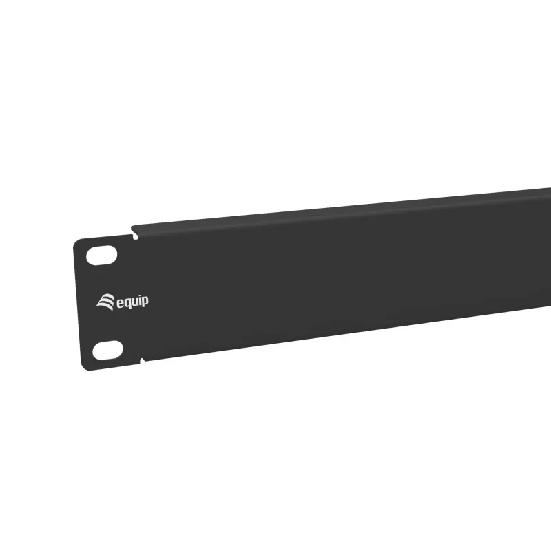 Τυφλό πάνελ Equip 10 inch 1U μαύρο χάλυβας πλάτος 25,4 mm