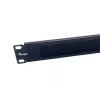 Πάνελ με βούρτσες Equip 10 inch 1U μαύρο χάλυβας πλάτος 25,4 mm