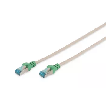 DIGITUS καλώδιο crossover – Cat 5e – SF/UTP – Snagless – Cu – 2 m – γκρι