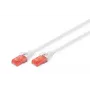 DIGITUS καλώδιο patch - CAT6 - U/UTP - Snagless - Cu - 1m - λευκό