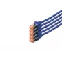 Καλώδιο Patch DIGITUS - CAT6 - S/FTP - Snagless - Cu - 10m - μπλε - συσκευασία 5 τεμ.