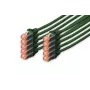 Καλώδιο Patch DIGITUS - CAT6 - S/FTP - Snagless - Cu - 5m - πράσινο - συσκευασία 10 τεμ.