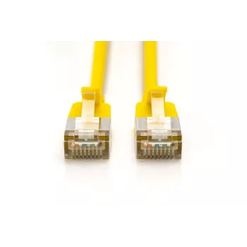 Λεπτό καλώδιο Patch DIGITUS - CAT6A - F-FTP - 2m - κίτρινο
