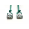 Λεπτό καλώδιο Patch DIGITUS - CAT6A - F-FTP - 2m - πράσινο
