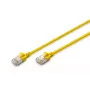 Λεπτό καλώδιο Patch DIGITUS - CAT6A - F-FTP - 1m - κίτρινο