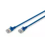 Λεπτό καλώδιο Patch DIGITUS – CAT6A – F-FTP – 30 cm – μπλε