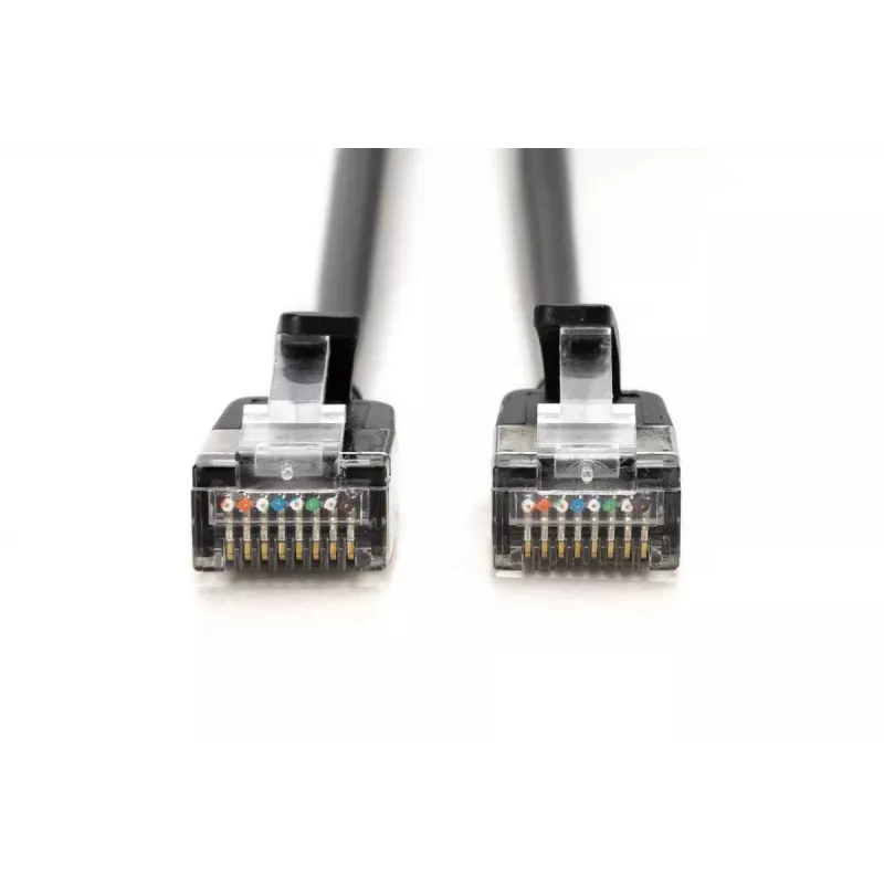 Λεπτό καλώδιο Patch DIGITUS - CAT6A - F-FTP - 2m - μαύρο