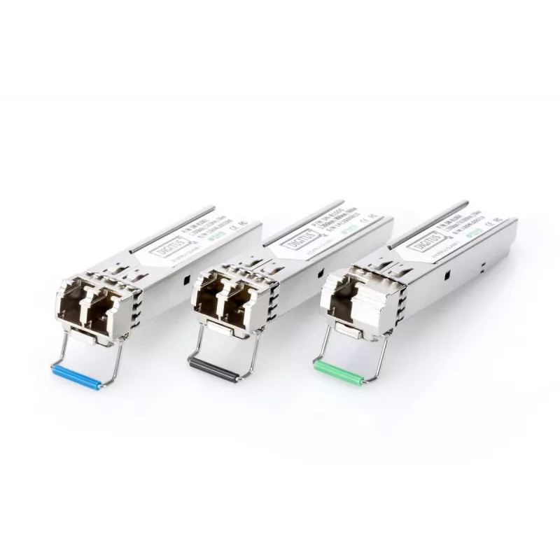 Μονάδα SFP DIGITUS 1,25 Gbit/s, έως 20 km Singlemode, βύσμα LC-Duplex 1000Base-LX, 1310 nm