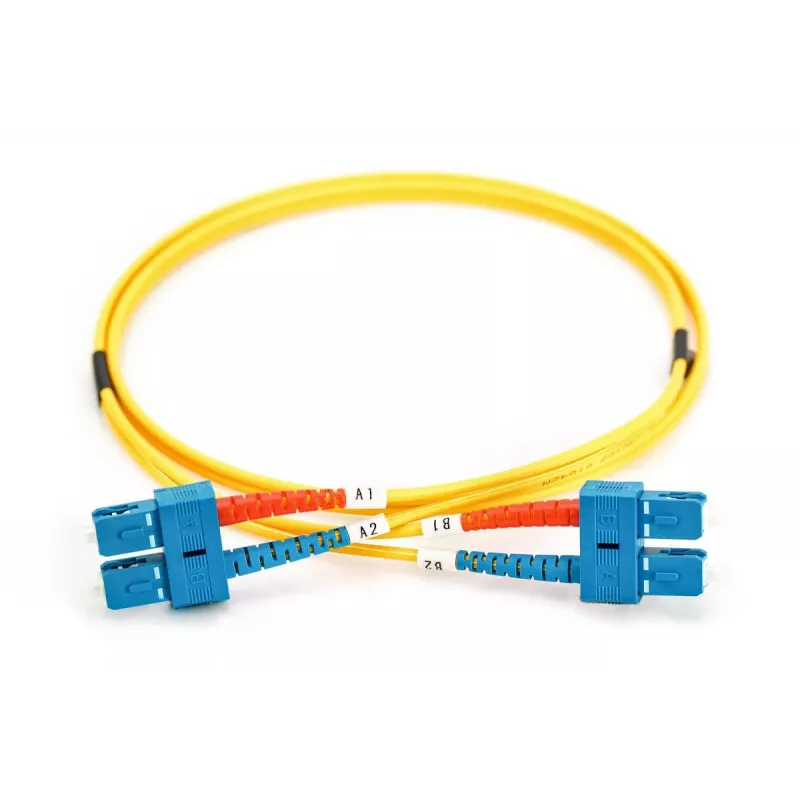 Καλώδιο Patch οπτικής ίνας DIGITUS, SC σε SC OS2, Singlemode 09/125 µm, Duplex, μήκος 1 m