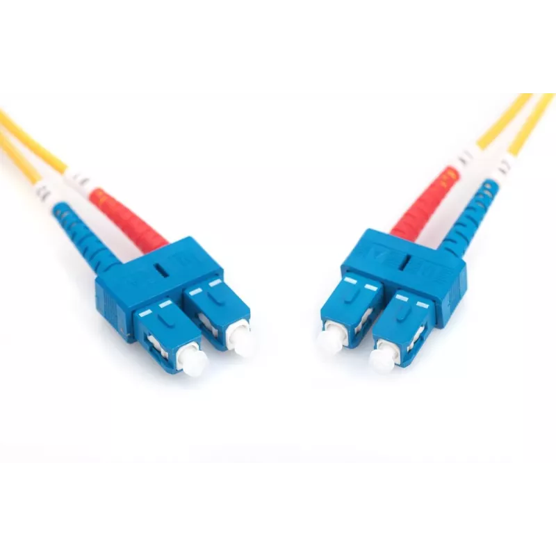 Καλώδιο Patch οπτικής ίνας DIGITUS, SC σε SC OS2, Singlemode 09/125 µm, Duplex, μήκος 1 m