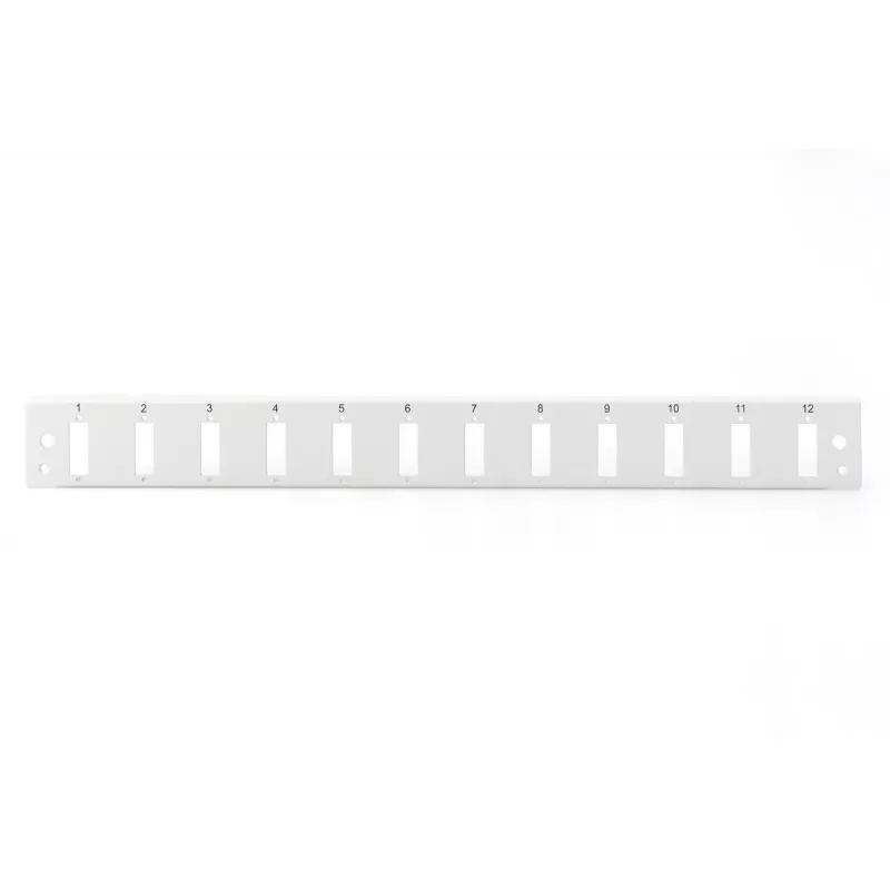 DIGITUS Fo Front Panel Quick Lock 12x Sc Dx Κάθετα Γκρι