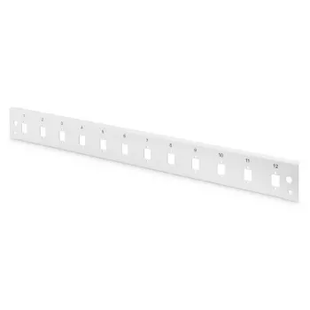 DIGITUS Fo Front Panel Quick Lock 12x Lc Dx Sc Sx E2000 Sx Γκρι