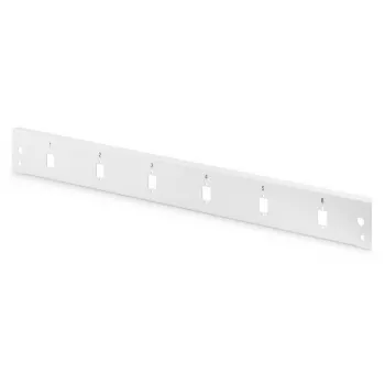 DIGITUS Μπροστινή πλάκα οπτικών ινών Quick Lock 6x SC SX LC DX κάθετη γκρι
