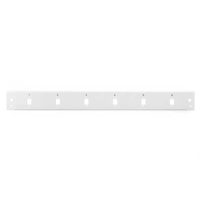 DIGITUS Μπροστινή πλάκα οπτικών ινών Quick Lock 6x SC SX LC DX κάθετη γκρι