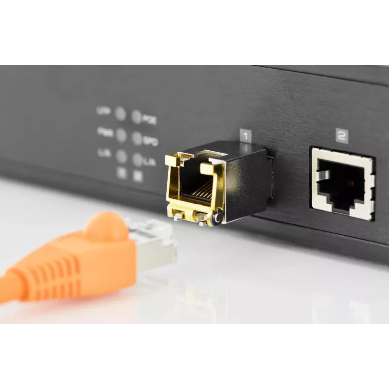 DIGITUS Μονάδα χαλκού SFP 1,25 Gbps RJ45 συμβατή με HP 1000 Mbit έως 100 m
