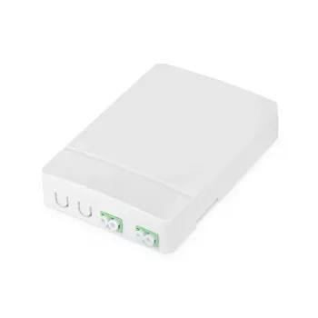 DIGITUS Πρίζα σύνδεσης FTTH, με 2x LC(APC) DX αντάπτορα, επιτοίχια τοποθέτηση