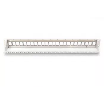 DIGITUS Αρθρωτό Patchpanel για Keystone Jack, 1U τοποθέτηση σε rack – χωρίς μονάδες